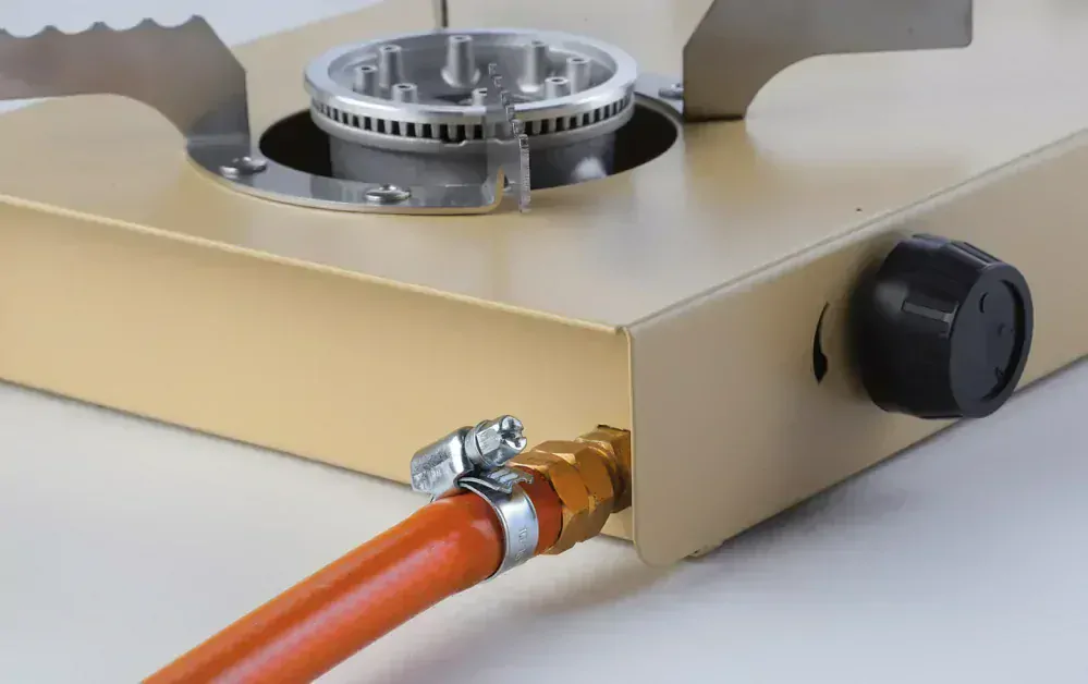 Meva Vařič Rivet plynový PB 2x 1,5 kW, 2305-4 nízkotlaký 30 mbar, pískový