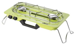 Meva plynový vařič 2x2,3 kW Move KP23007 s posuvným hořákem na kartuše 7/16"