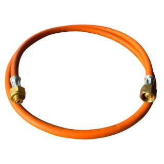 Meva hadice 1,2m 7/16" x G3/8 LH (4749) – pro připojení vařičů na PB láhev